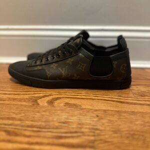 Louis Vuitton Black and Brown Sneakers